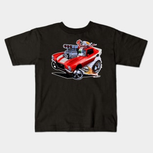 FULL BLOWN 1971 Camaro Z/28 red Kids T-Shirt